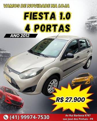 FORD FIESTA 1.0 ROCAM 8V FLEX 4P MANUAL